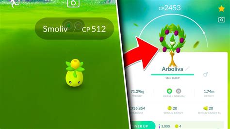 pokemon go smoliv evolution|Evolve Smoliv